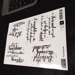 Stampin Up Feel Goods